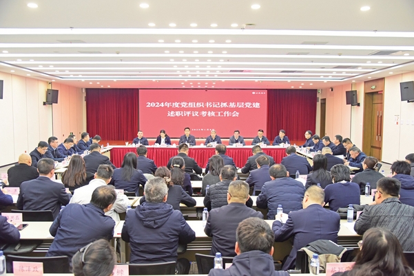 江投集团召开党组织书记抓基层党建工作述职评议会