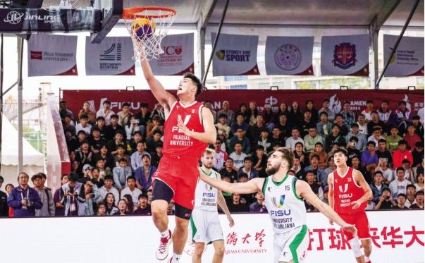 廈門2024FISU大學(xué)生3x3籃球世界杯在華大舉行