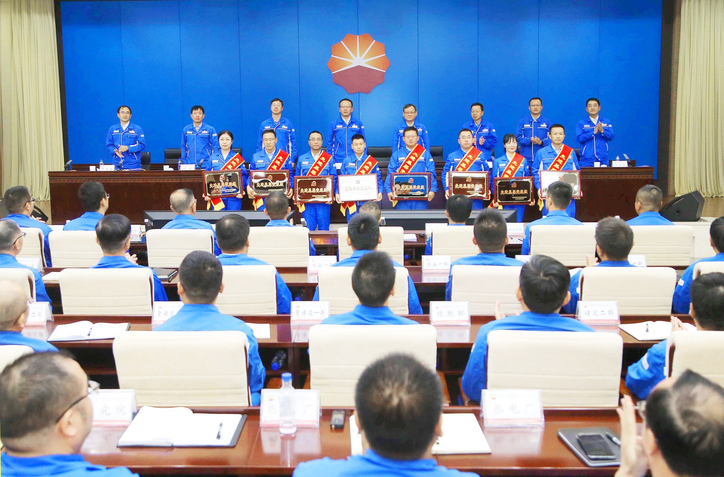 公司黨委七一表彰“兩優(yōu)一先”