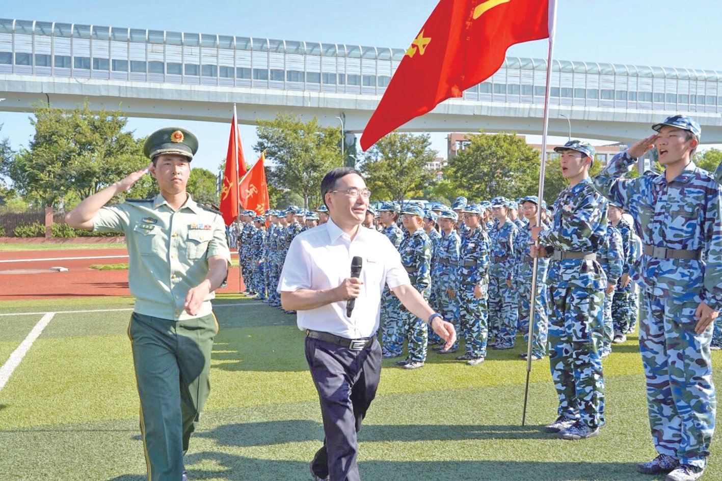 寧波大學2025級學生國防教育暨軍事訓練主校