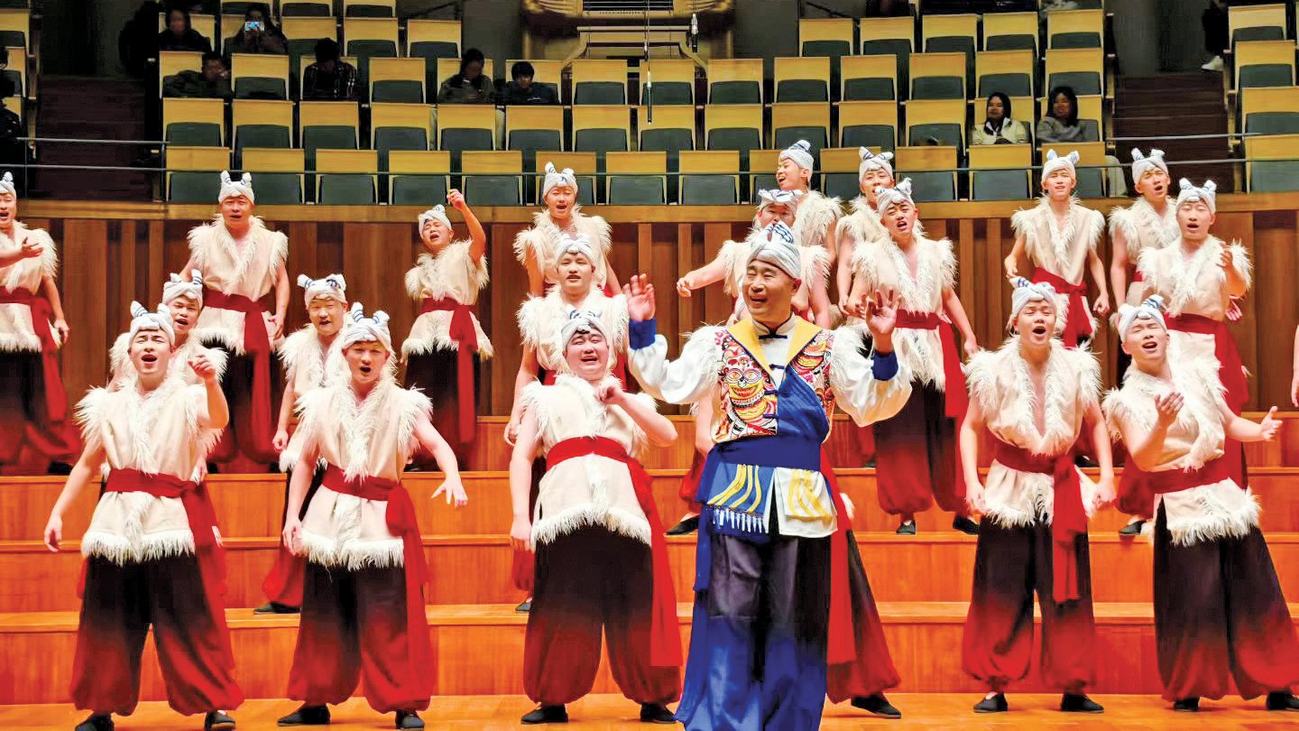 我校首次唱響國(guó)家大劇院