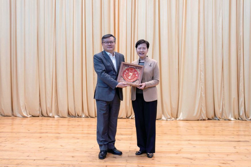 林鄭月娥女士來校訪問